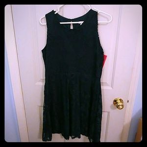 Nwt Dark teal lace dress
